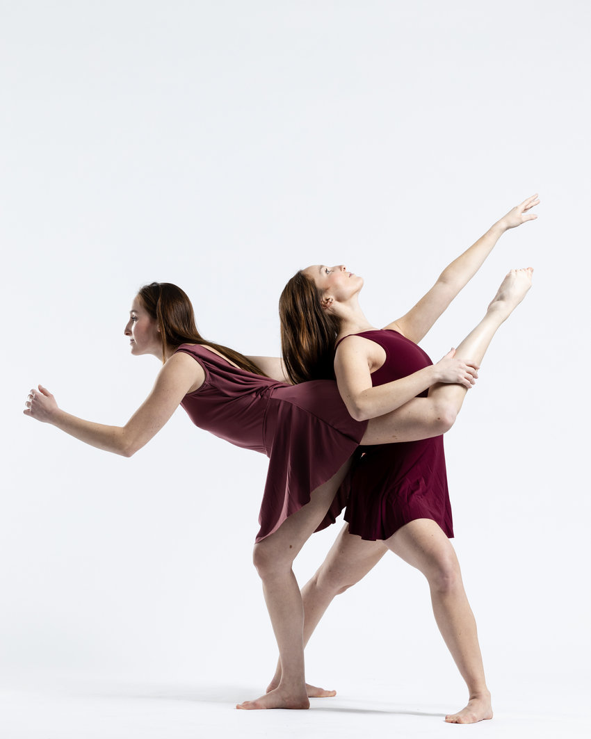 Miranda and Marissa dancing together